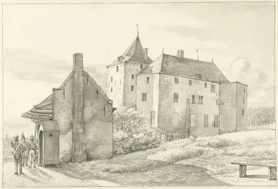 Het slot Loevestein