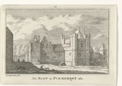 Het slot te Purmerent 1610