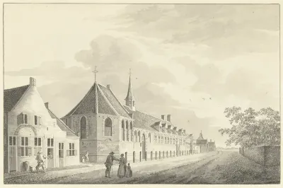 Het St. Jobsgasthuis bij Utrecht