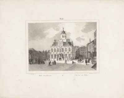 Het stadhuis in Delft