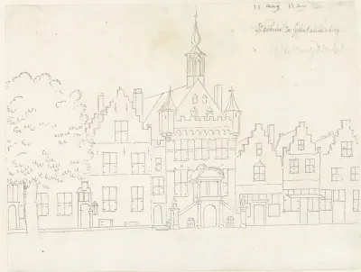 Het stadhuis te Geertruidenberg