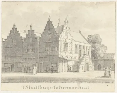 Het stadhuis te Purmerend