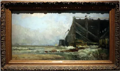 Het staketsel van Oostende