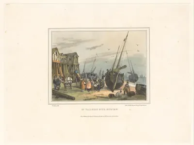 Het strand van Saint-Valery-sur-Somme