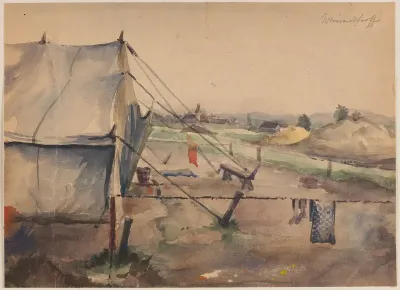 Het tentenkamp