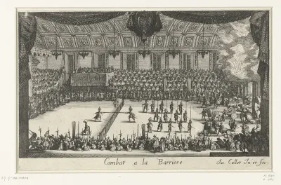 Het toernooi in de feestzaal
