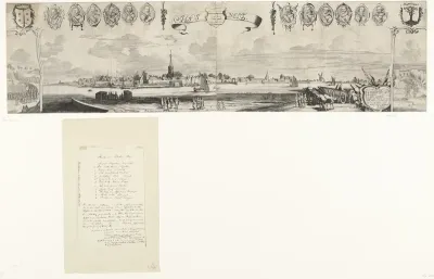 Het uittrekken van de Haarlemse schutterij naar Hasselt in Overijssel, 1622