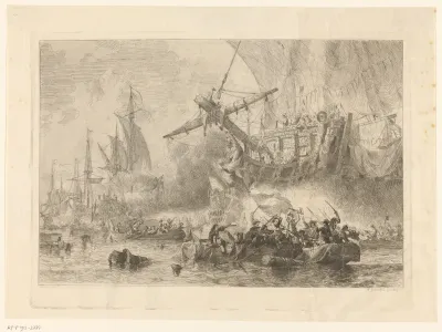 Het veroveren van de Royal Charles, 1667
