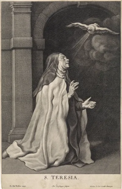 Het visioen van de H. Teresa van Avilla