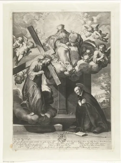 Het visioen van de heilige Ignatius van Loyola