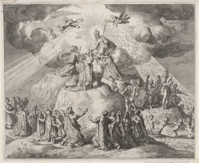 Het visioen van de Mensenzoon: Christus verschijnt aan de monarchen van de wereld