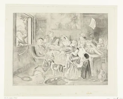 Het vrolijke huisgezin