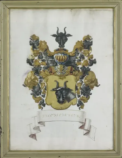 Het wapen van Jacob Feitama II (1698-1774)