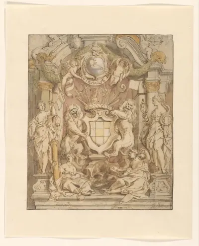 Het wapen van Van der Linden