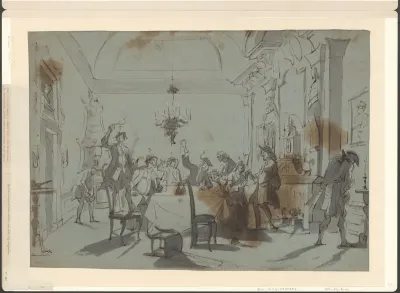 Het werd rumoerig in huis