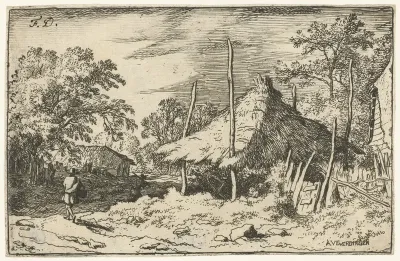 Het wiel onder den hooiberg