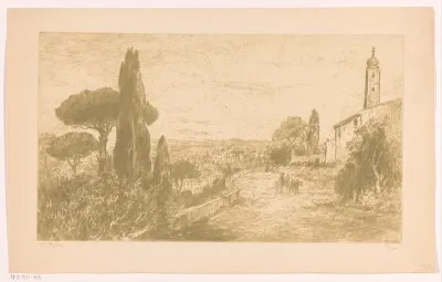 Heuvel in Rome