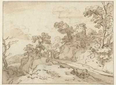 Heuvelachtig landschap