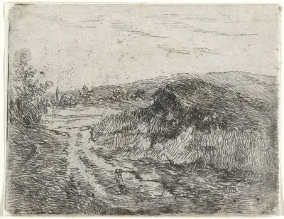 Heuvelachtig landschap