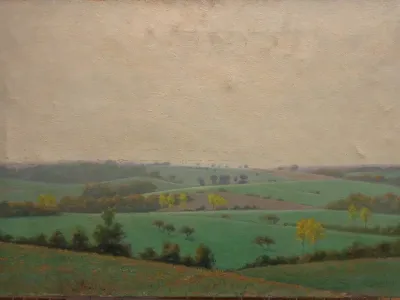 Heuvelachtig landschap