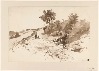 Heuvelachtig landschap in Frankrijk