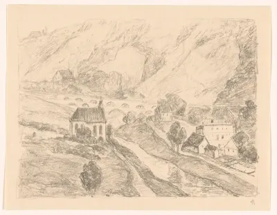 Heuvellandschap bij Rothenburg ob der Tauber
