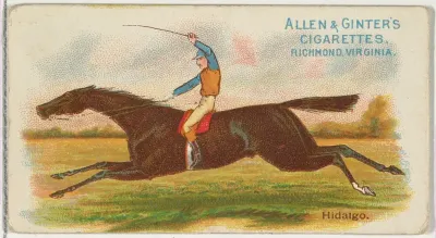 Hidalgo, from The World's Racers series (N32) for Allen & Ginter Cigarettes