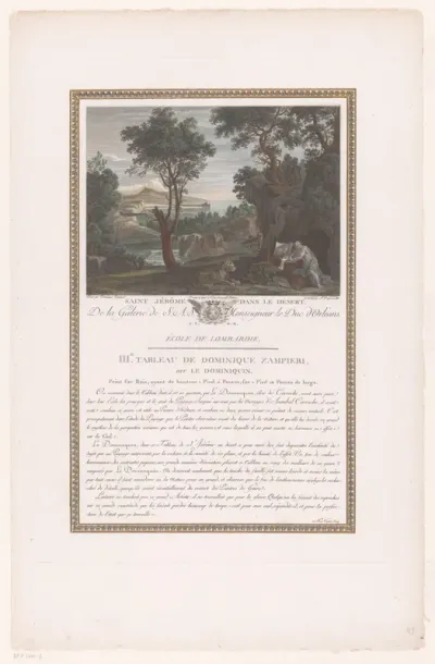 Hieronymus in de woestijn
