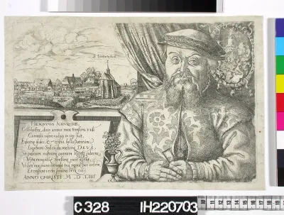 Hieronymus Schurstab (puolivartalokuva )