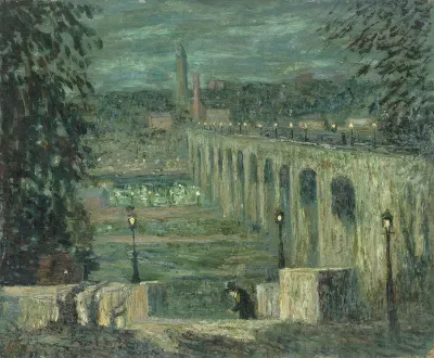 High Bridge at Night, New York City