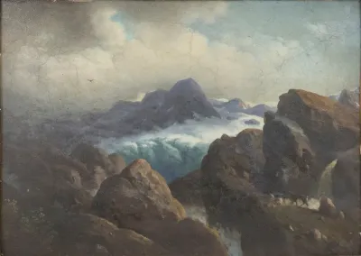 High Mountain Landscape