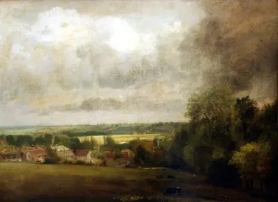 Higham Village on the River Stour