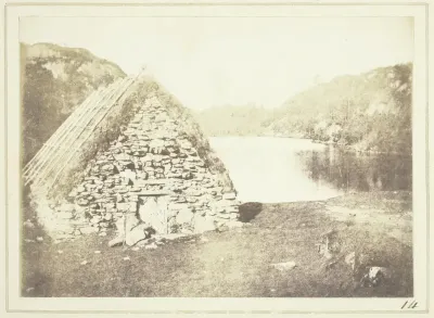 Highland Hut on the Banks of Loch Katrine