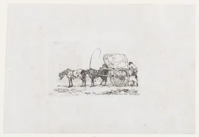 Higlers Cart, from The Rhedarium, or, A New Book of Horses and Carriages