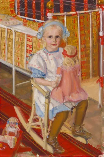 Hilppeli (Portrait of Hilppa Valmari)