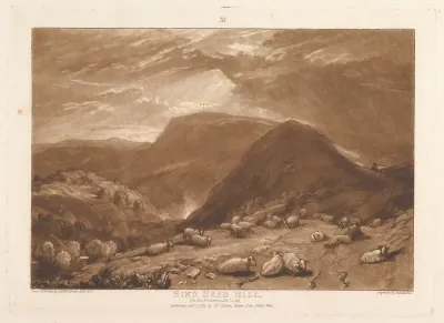 Hind Head Hill, on the Portsmouth Road (Liber Studiorum, part V, plate 25)