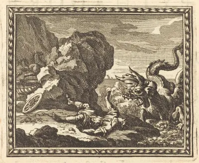 Hippolytus and the Sea Monster