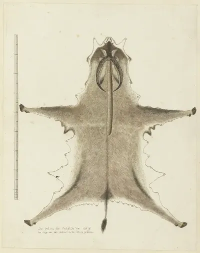 Hippotragus equinus (Roan antilope), hide