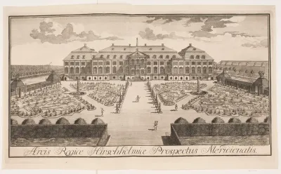 Hirschholm Slot, set fra syd