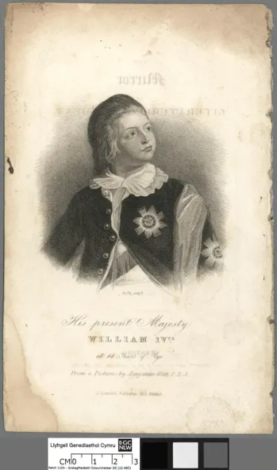 His present Majesty William IVth