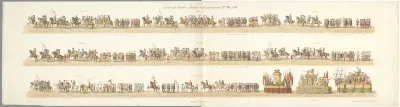 Historische optocht in Amsterdam