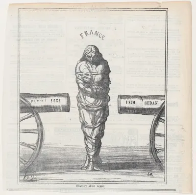 History of a reign, from "News of the day"