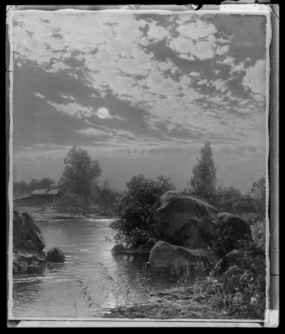Hjalmar Munsterhjelm: "Kuutamoyö" vuodelta 1897