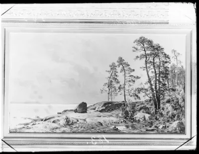 Hjalmar Munsterhjelm: "Mäntyjä" vuodelta 1890