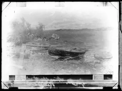 Hjalmar Munsterhjelm: "Rantamaisema Näsijärveltä" n. vuodelta 1893