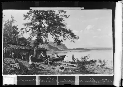 Hjalmar Munsterhjelm: "Sunnuntaiaamu", ajoitus 1883-1889