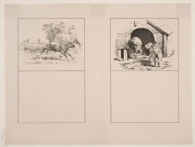 Hjorten; Hundehvalpen