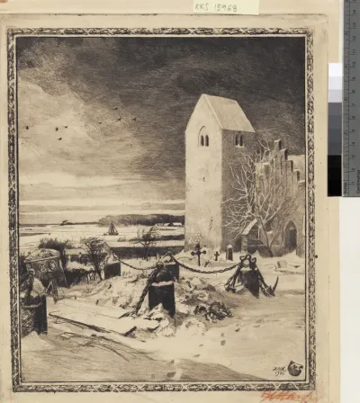 Højt på en gren. VI. Kirkegården