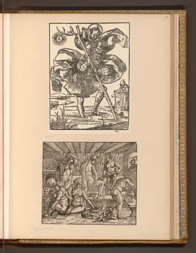 Hl. Christophorus; Das Frauenbad