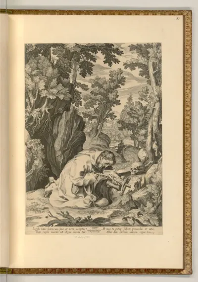 Hl. Franziskus von Assisi in Meditation